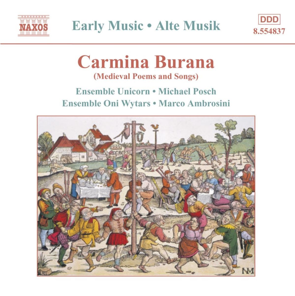 Afbeelding van Ensemble Unicorn, Michael Posch, Ensemble Oni Wytars, Marco Ambrosini - Carmina Burana