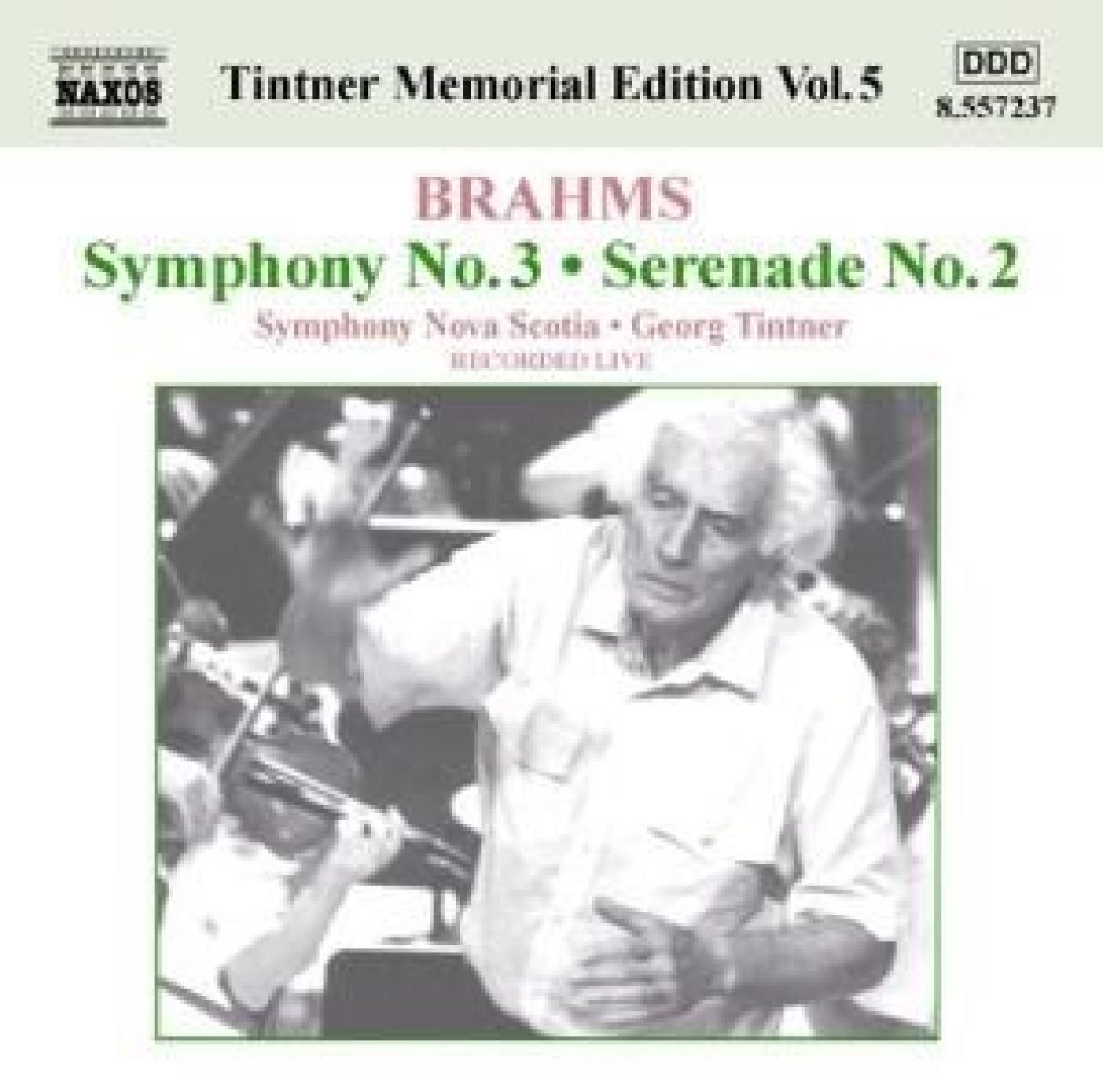 Afbeelding van Symphony Orchestra Nova Scotia, Georg Tintner - Tintner Memorial Edition.Volume 5