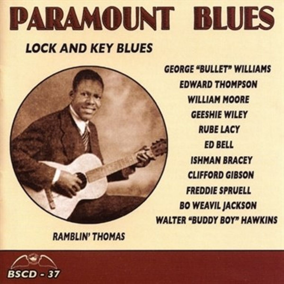 Afbeelding van Various Artists - Paramount Blues: Lock and Key Blues