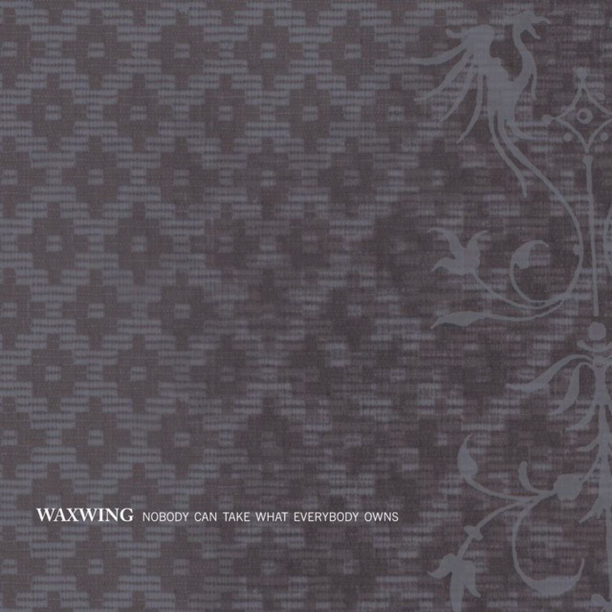 Waxwing - Nobody Can Take What Everybody Owns