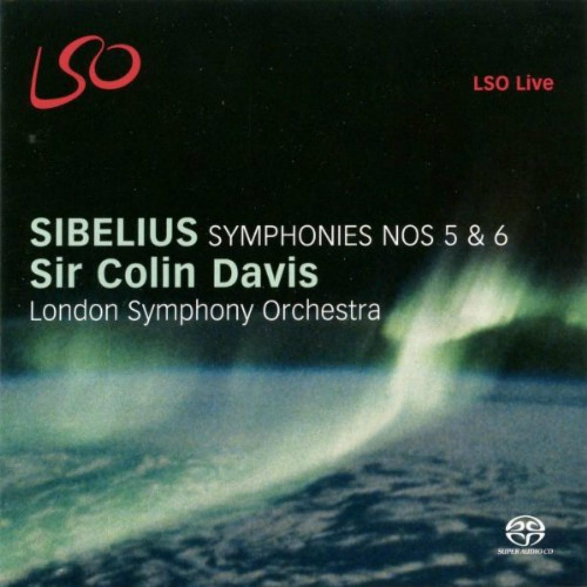 Afbeelding van London Symphony Orchestra, Sir Colin Davis - Sibelius: Symphonies 5 & 6