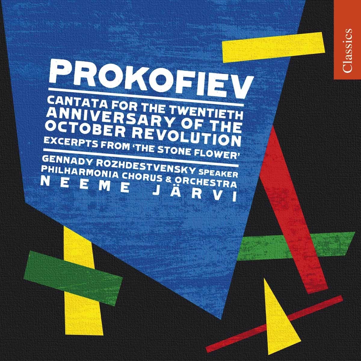 Afbeelding van Philharmonia Chorus & Orchestra, Gennadi Rozjdestvenski - Prokofiev: October Cantata