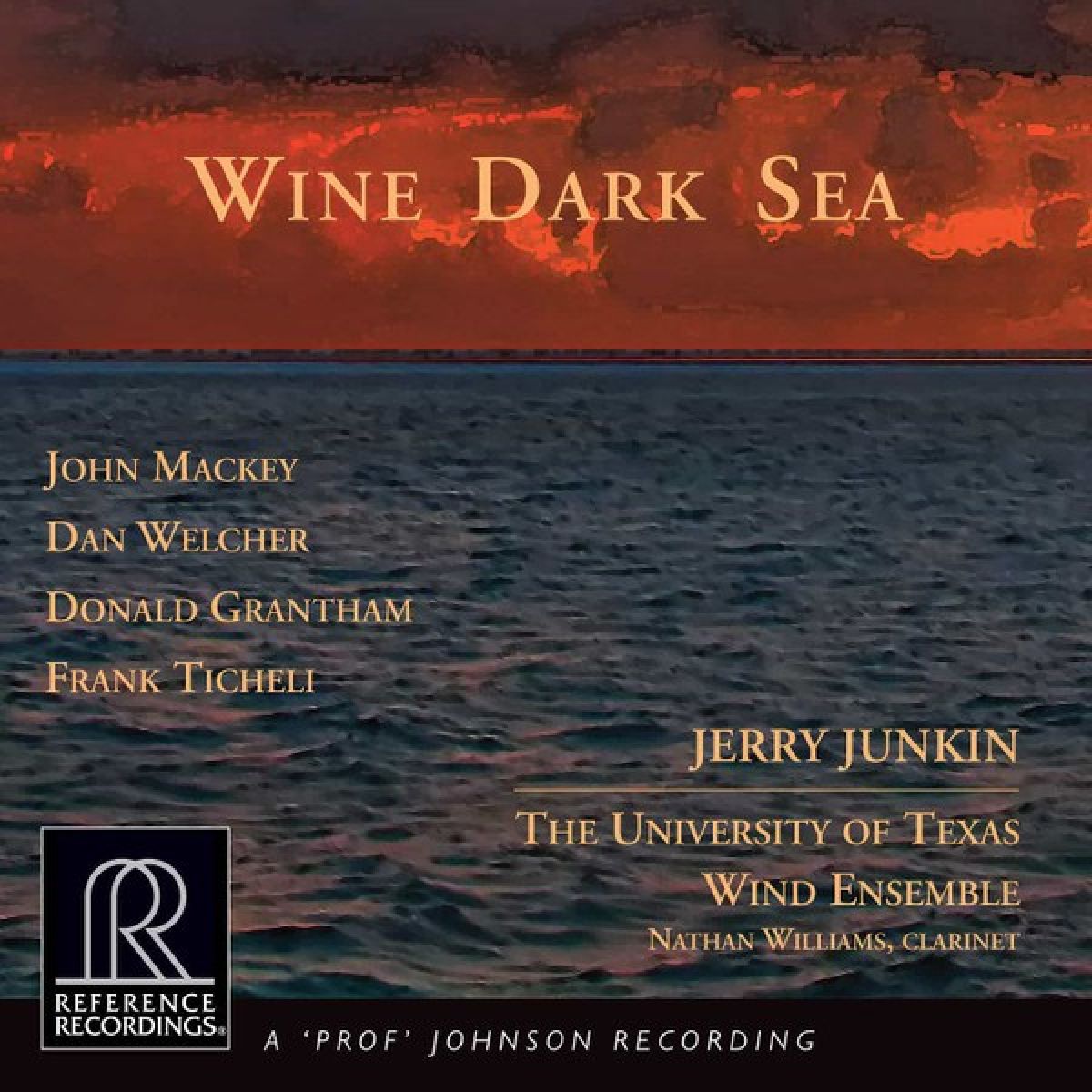 Afbeelding van The University Of Texas Wind Ensemble - Wine Dark Sea