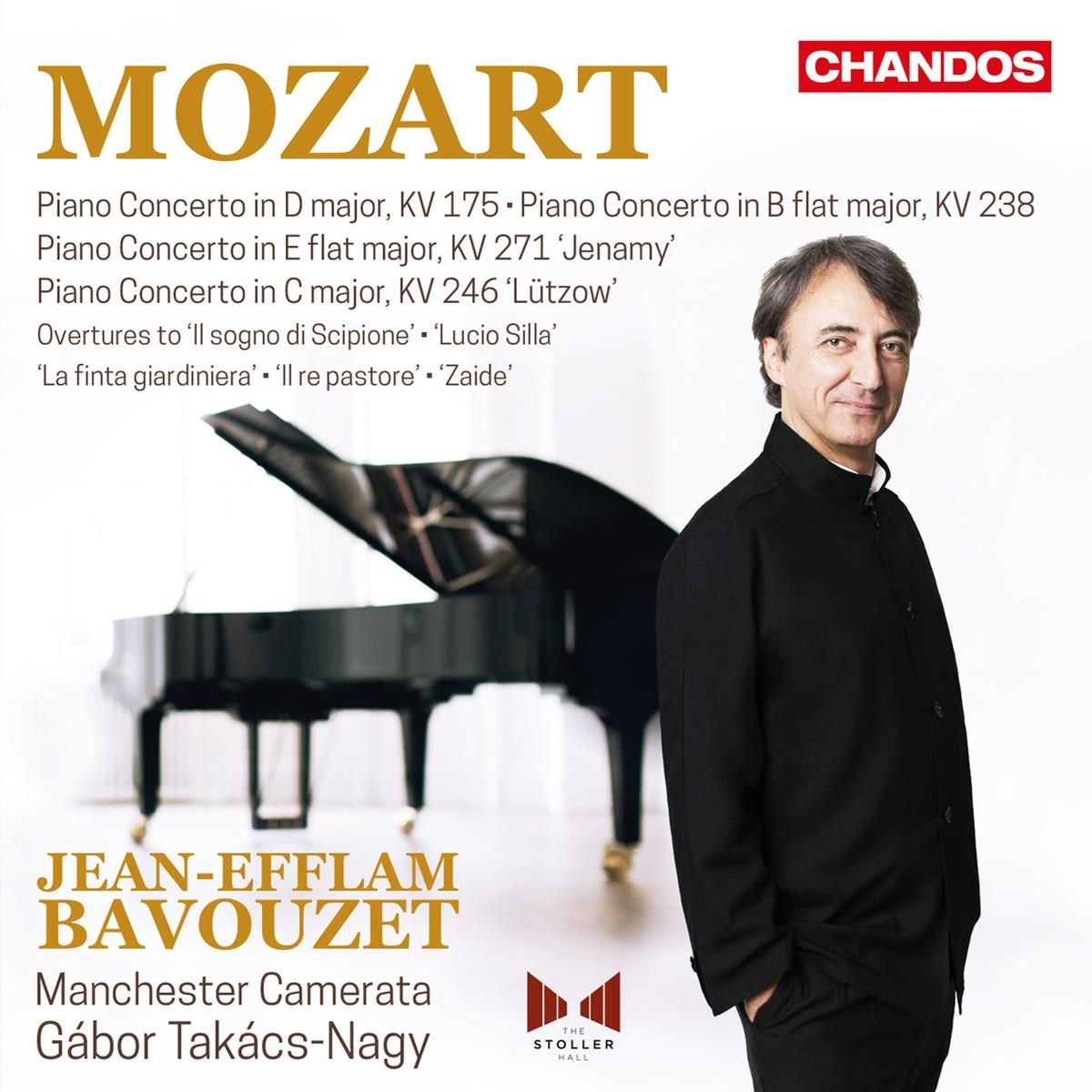 Afbeelding van The Jean-Efflam Bavouzet, Manchester Camerata, Gábor Takács-Nagy - Mozart: Piano Concertos Vol. 5