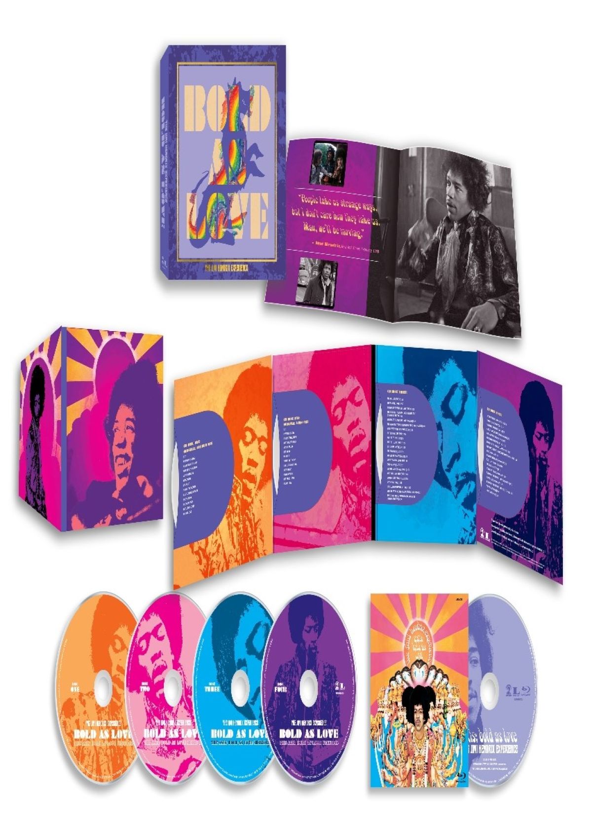 Afbeelding van The Jimi Hendrix Experience - Bold As Love
