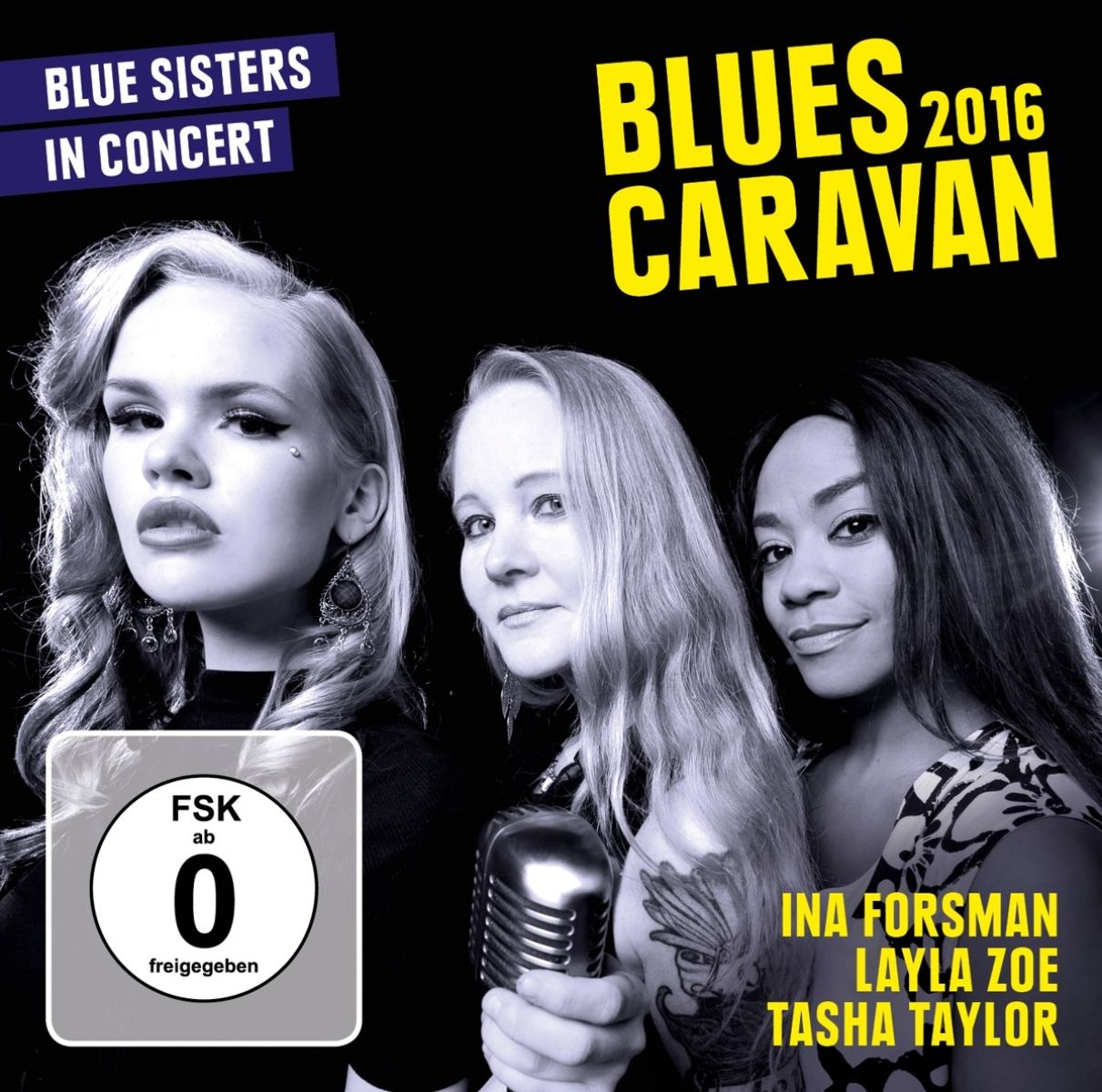 Afbeelding van InaForsman, Layla Zoe, Tasha Taylor - Blues Caravan 2016