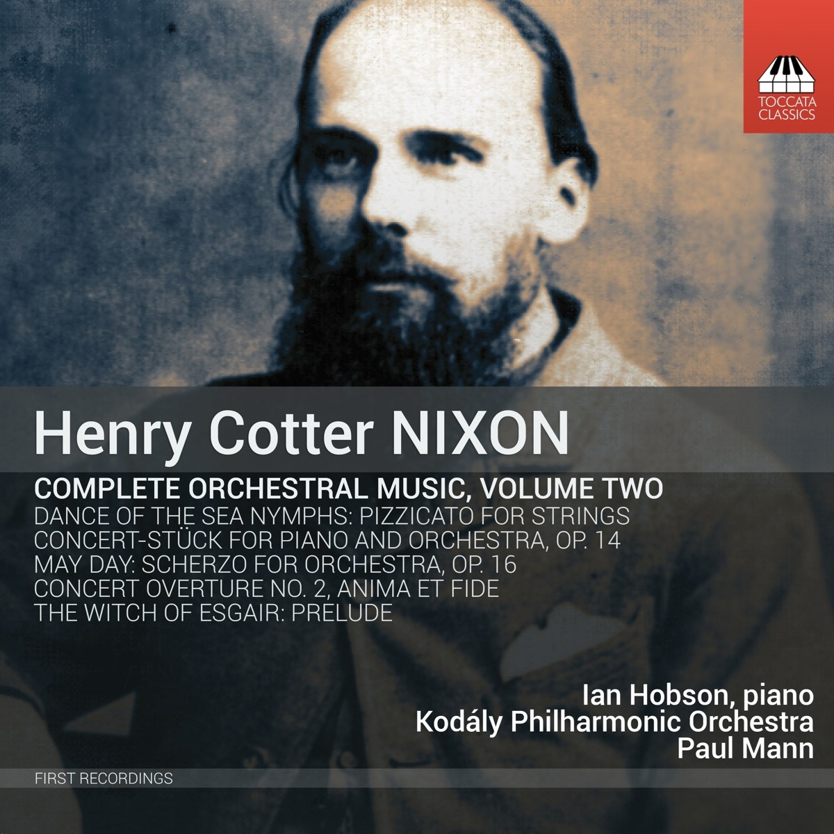Afbeelding van Ferenc Nagy, Ian Hobson, Kodály Philharmonic, Paul Mann - Nixon: Complete Orchestral Music, Volume Two