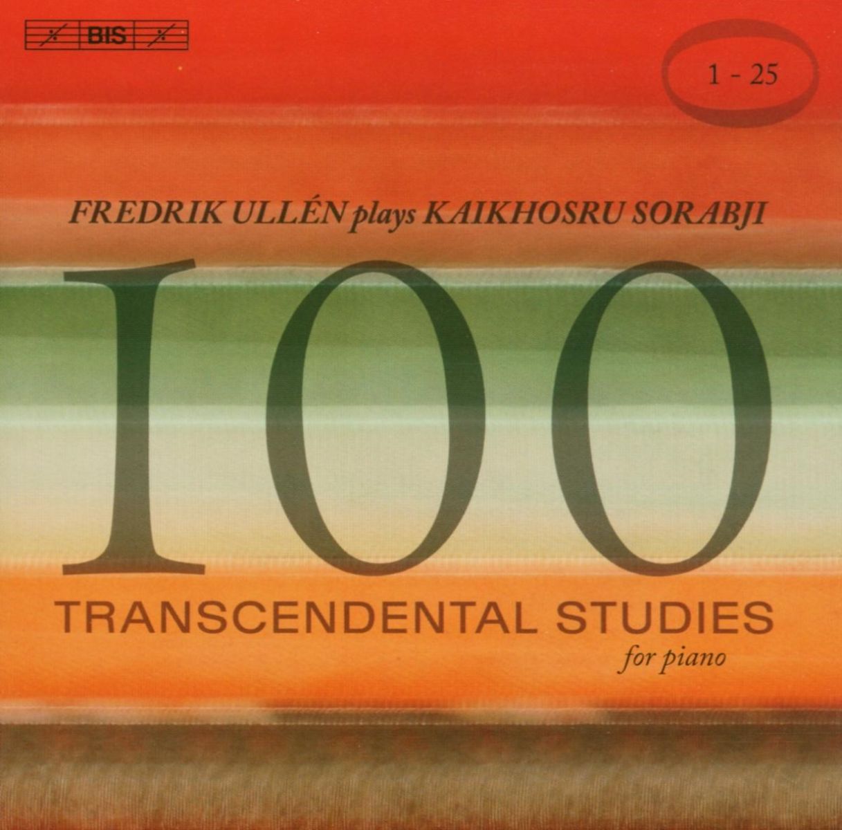 Afbeelding van Fredrik Ullén - 100 Transcendental Studies For Pian