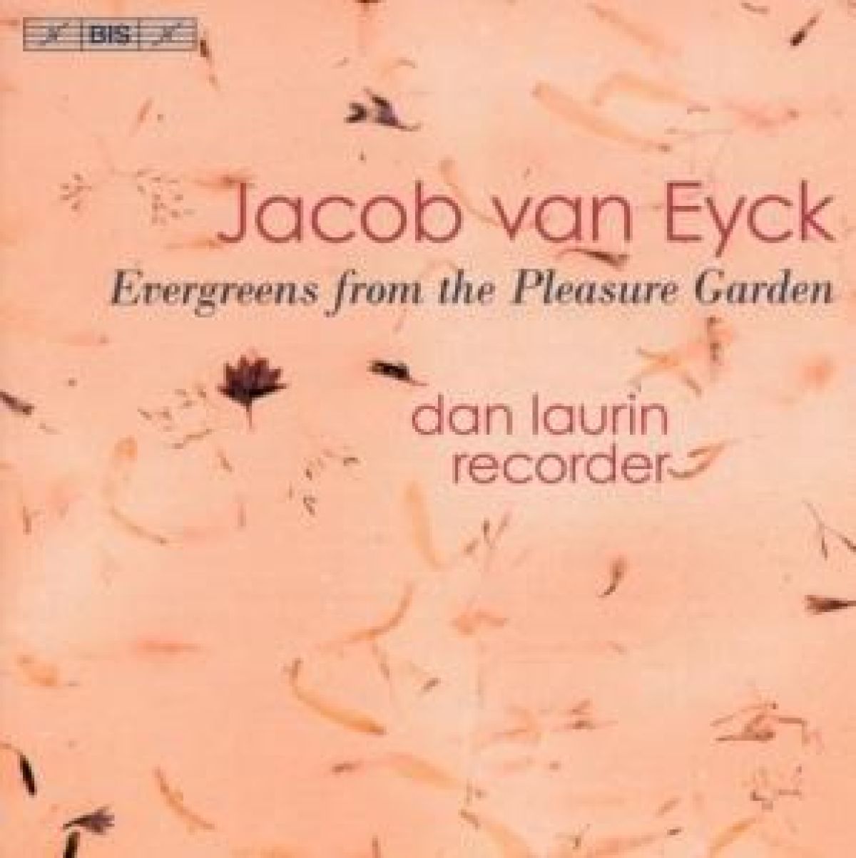 Afbeelding van Dan Laurin - Van Eyck: Evergreens From The Pleasure Garden