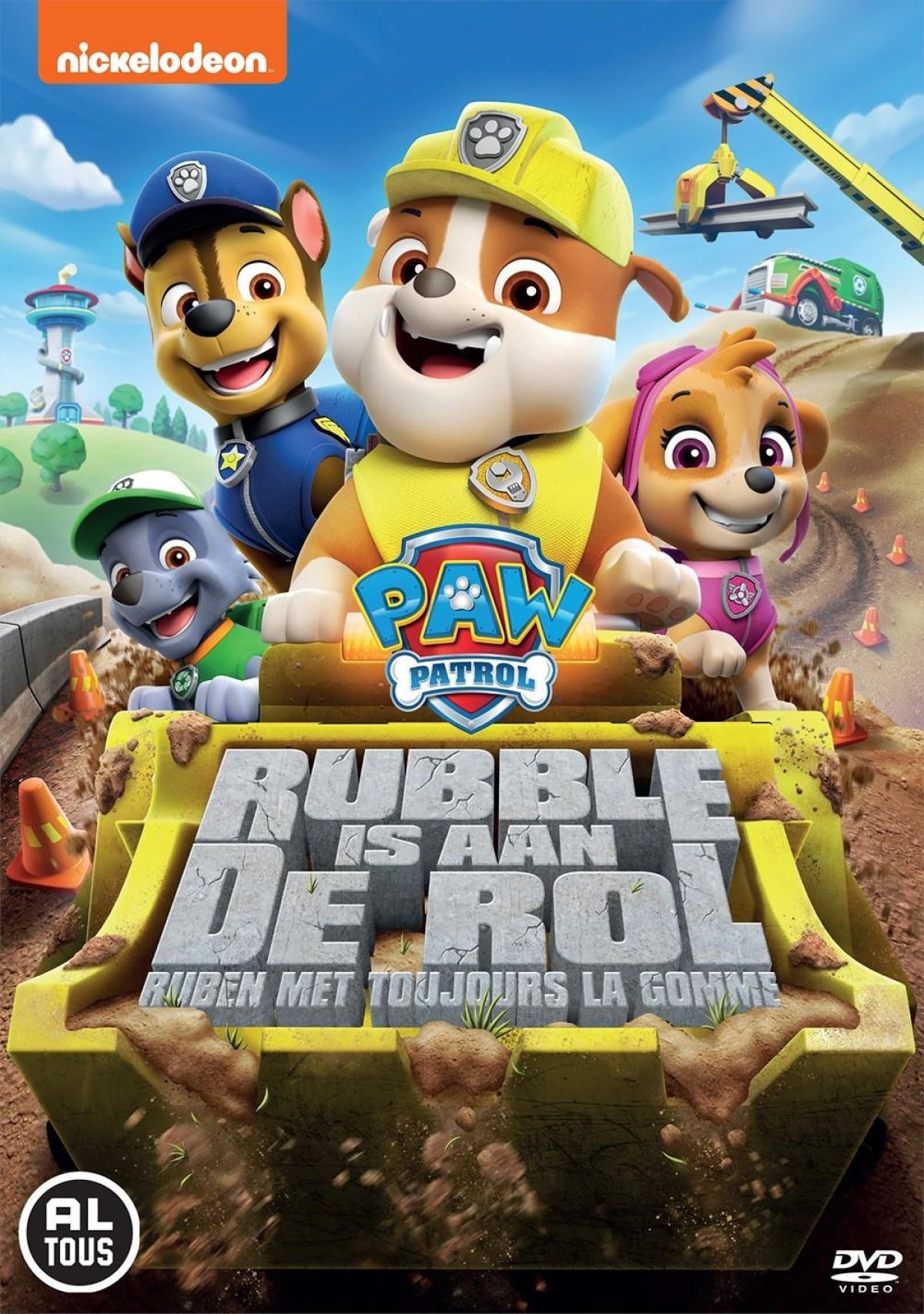 Paw Patrol - Rubble Is Aan De Rol
