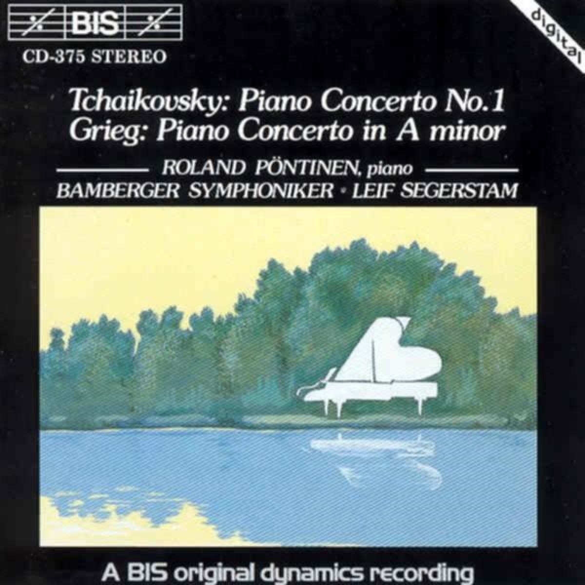 Afbeelding van Roland Pöntinen, Bamberg Symphony Orchestra, Leif Segerstam - Tchaikovski: Piano Concerto No.1 & Grieg: Piano Concetro in A Minor