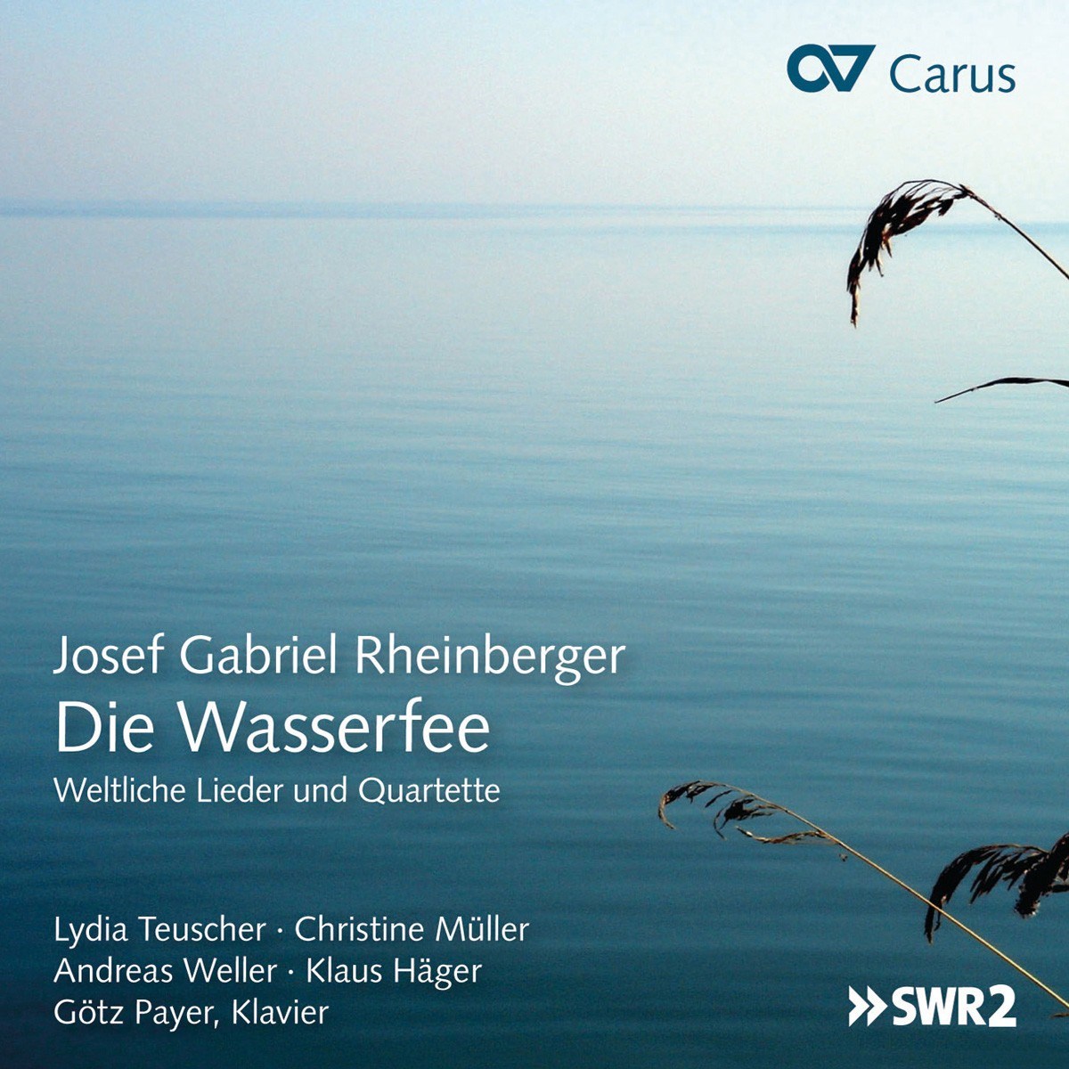 Afbeelding van Lydia Teuscher, Christine Müller, Andreas Weller, Klaus Häger, Götz Payer - Rheinberger: Die Wasserfee