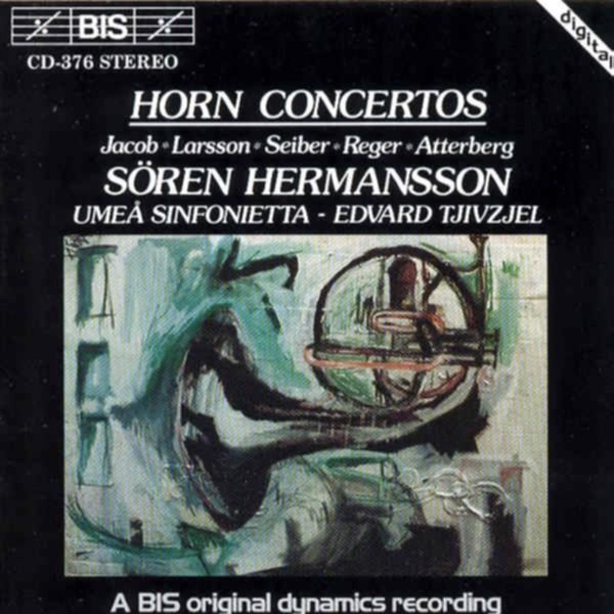 Afbeelding van Sören Hermansson, Umea Sinfonietta, Edard Tjivzjel - Concerto For Horn And Strings