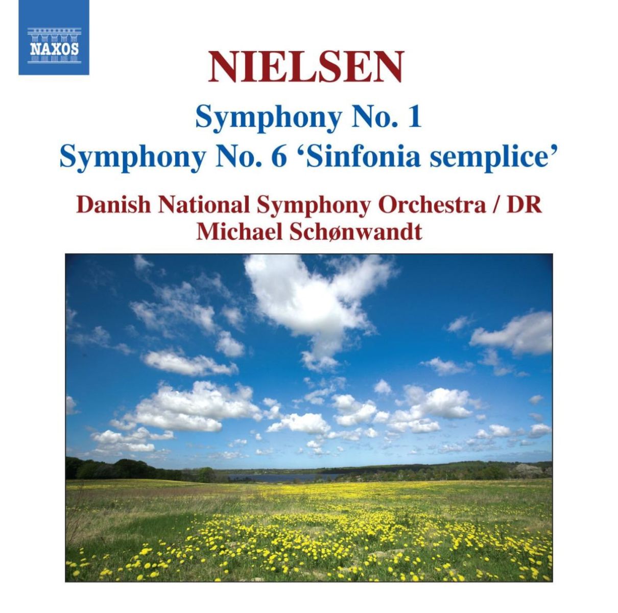 Afbeelding van Danish National Symphony Orchestra, Michael Schønwandt - Nielsen: Symphonies Nos. 1 & 6
