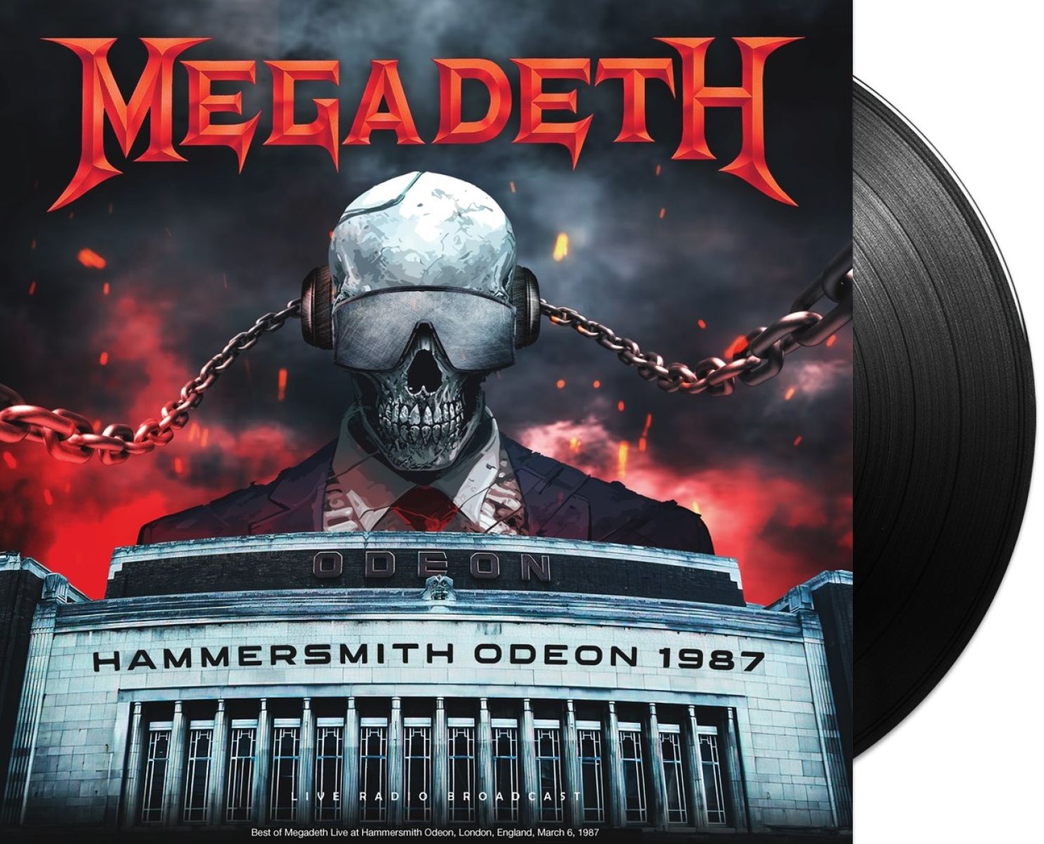 Afbeelding van Megadeth - Hammersmith Odeon 1987 Live Radio Broadcast