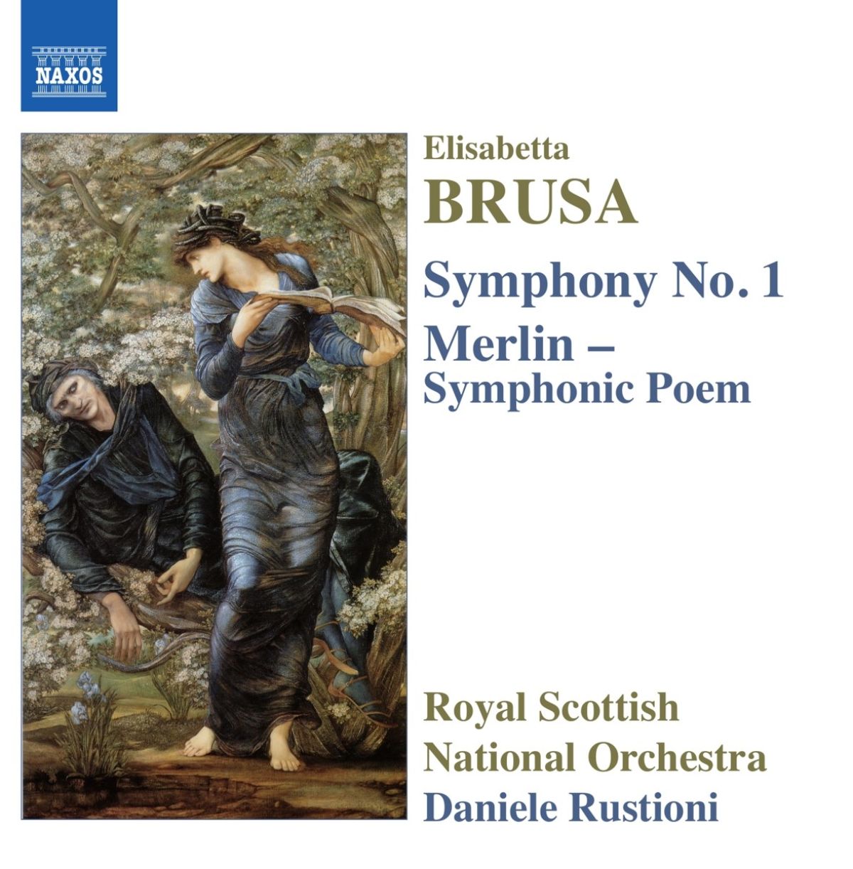 Afbeelding van Royal Scottish National Orchestra, Daniele Rustioni - Brusa: Symphony No.1 | Merlin Symphonic Works