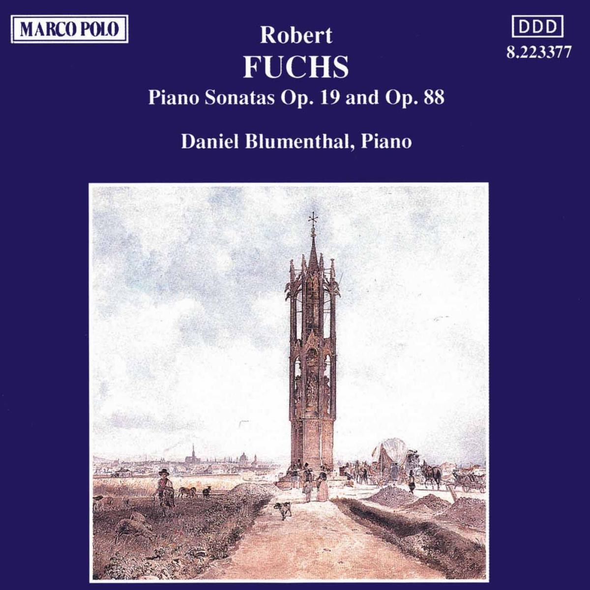Afbeelding van Daniel Blumenthal - Fuchs: Piano Sonatas Opp. 19 & 88