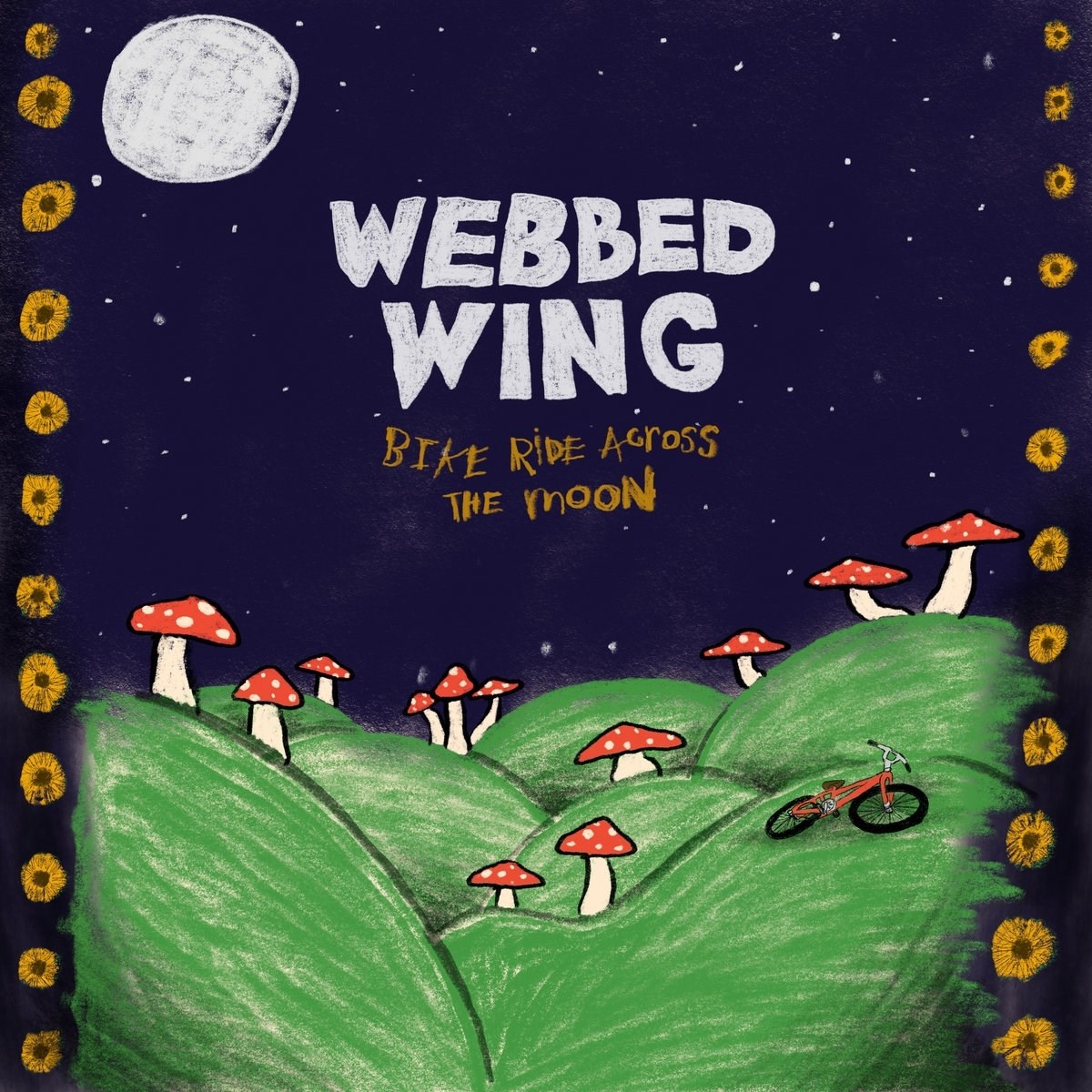 Afbeelding van Webbed Wing - Bike Ride Across The Moon