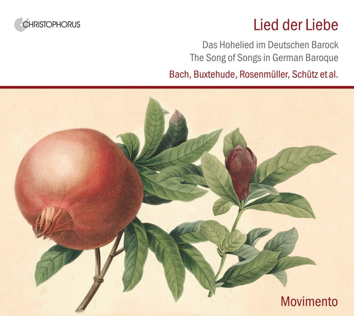 Afbeelding van Movimento - Lied Der Liebe - Das Hohelied im Deutschen Barock