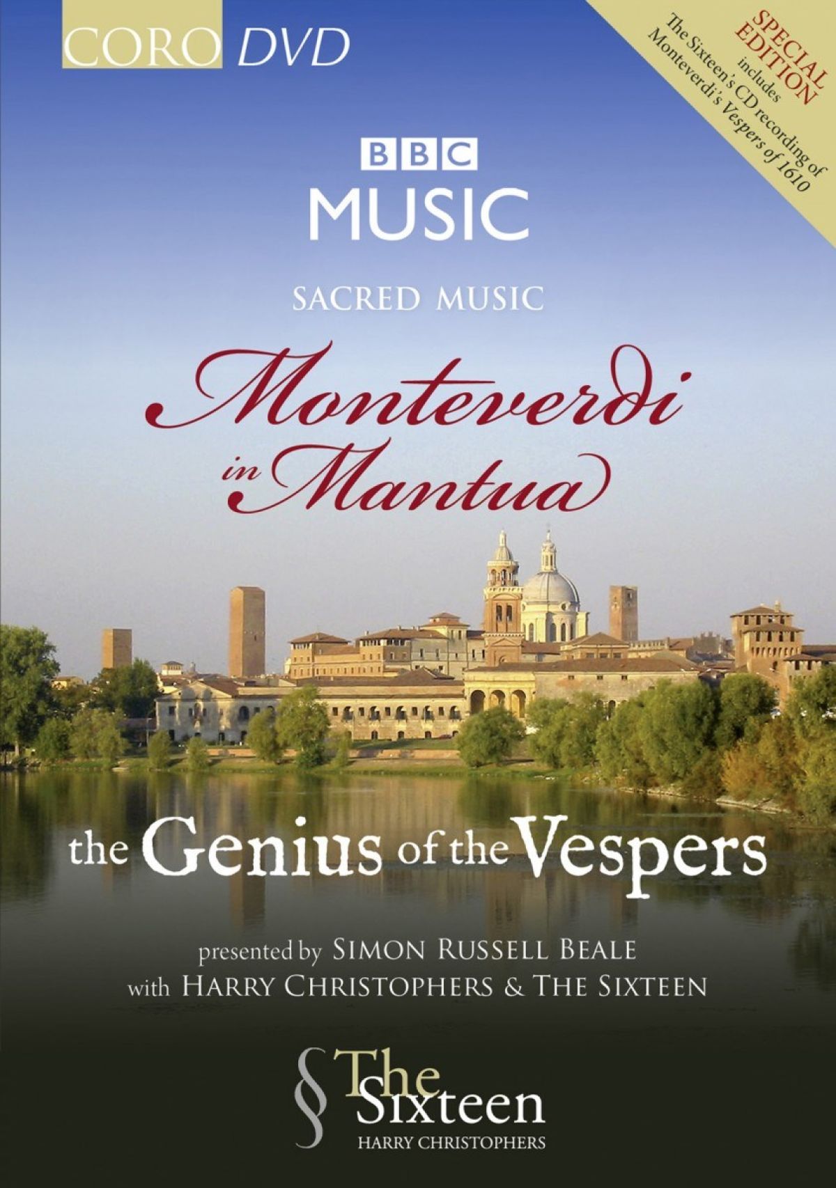 Afbeelding van The Sixteen, Harry Christophers - Sacred Music Monteverdi In Mantua