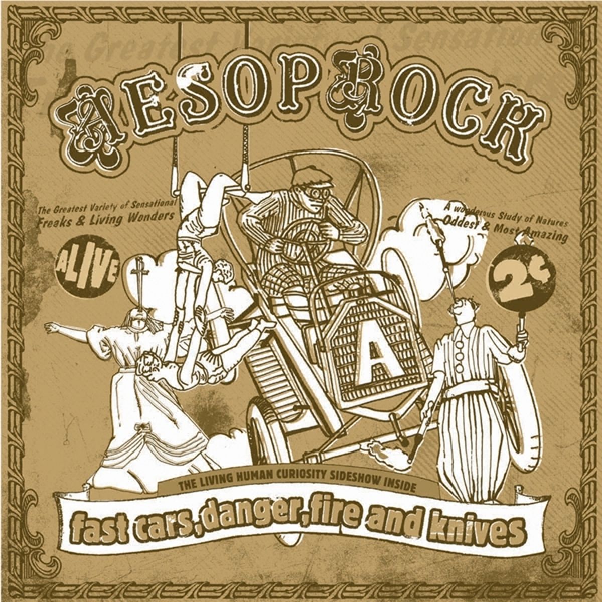Afbeelding van Aesop Rock - Fast Cars, Danger, Fire And Knives