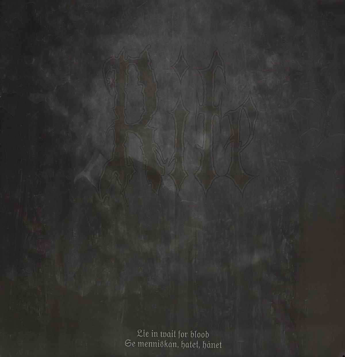Afbeelding van Rite - Lie In Wait For Blood/Se Menniskan