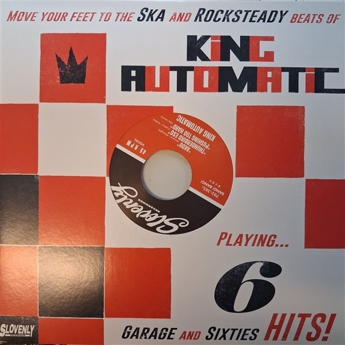Afbeelding van King Automatic - Playing...6 Garage And Sixties Hits