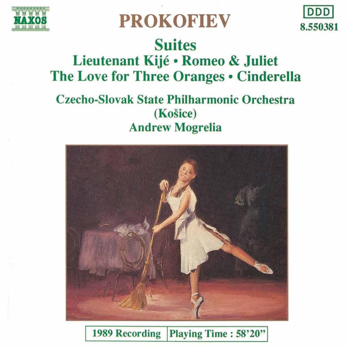 Czecho-Slovak State Philharmonic Orchestra, Andrew Mogrelia - Prokofiev: Orchestral Suites