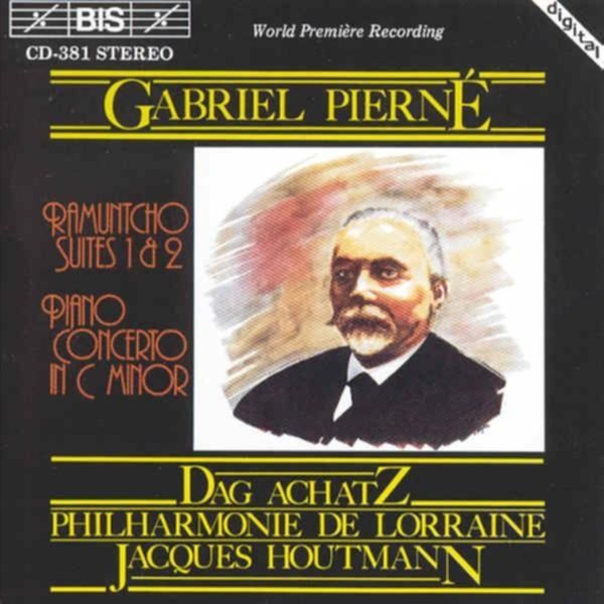 Afbeelding van Dag Achatz, Philharmonie De Lorraine, Jacques Houtmann - Pierné: Ramuntcho Suites 1 & 2