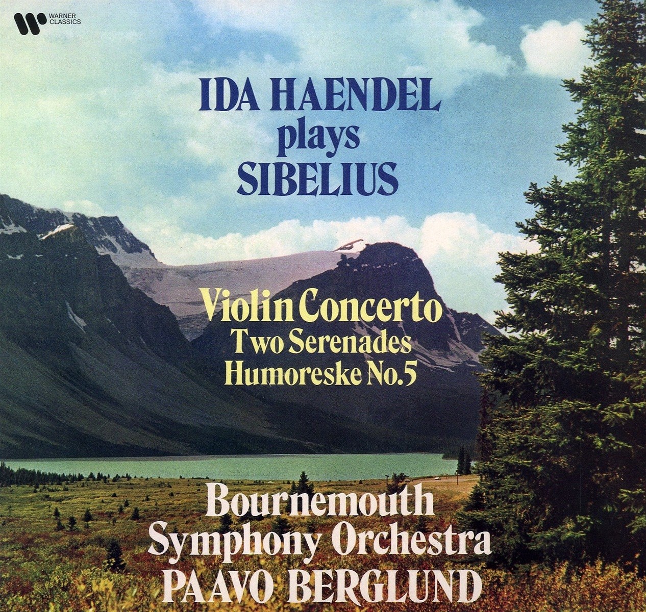 Afbeelding van Ida Haendel, Paavo Berglund, Bournemouth Symphony Orchestra - Ida Haendel Plays Sibelius