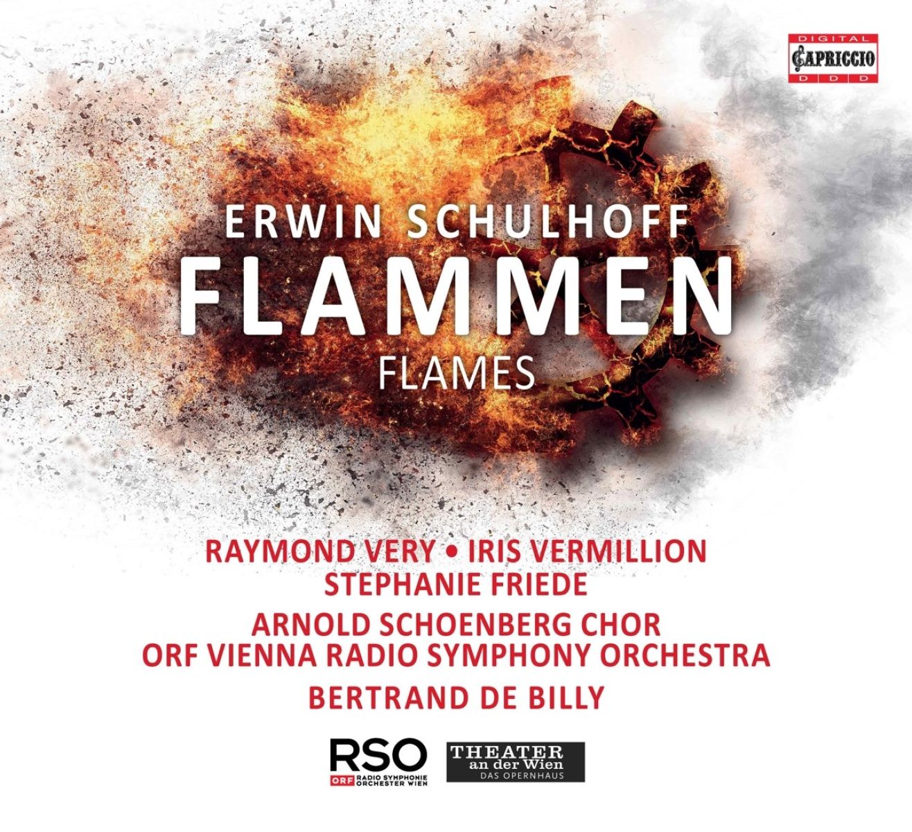 Afbeelding van Arnold Schoenberg Chor, ORF Vienna Radio Symphony Orchestra - Flammen