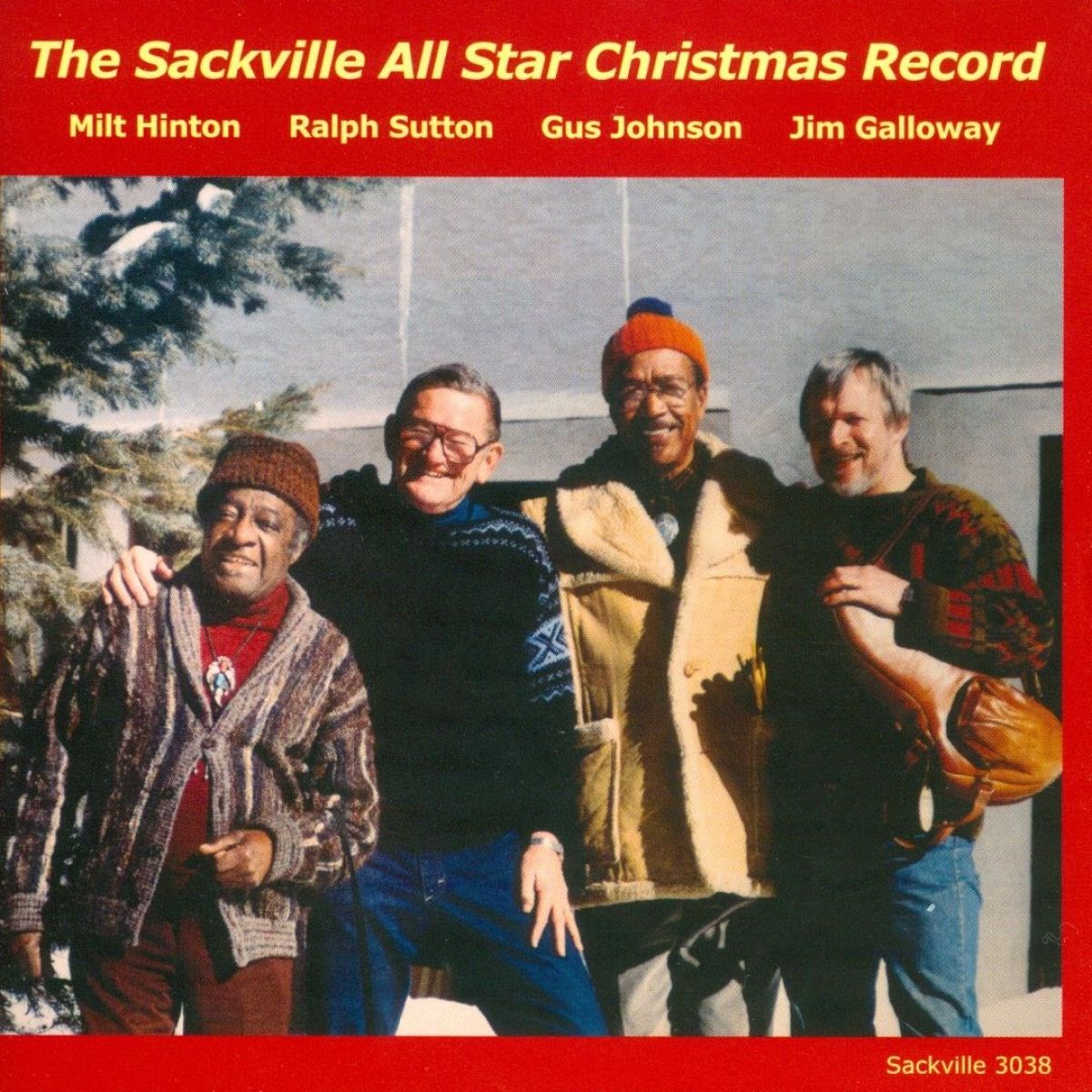 Afbeelding van Jim Galloway And Milt Hinton And Gus Johnson And Ralph Sutton - The Sackville All Star Christmas Record