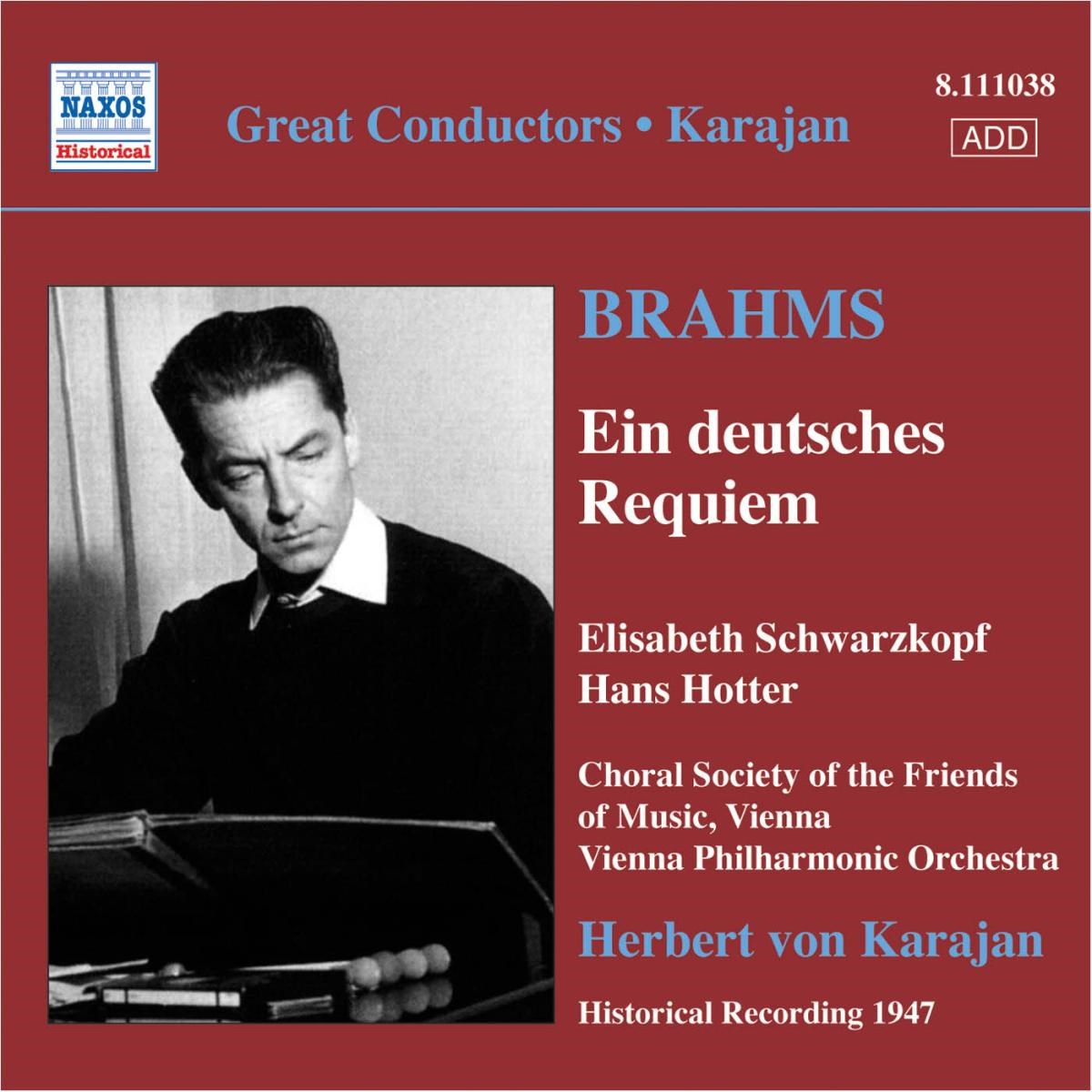Afbeelding van Elizabeth Schwarzkopf - Brahms: Ein Deutsches Requiem
