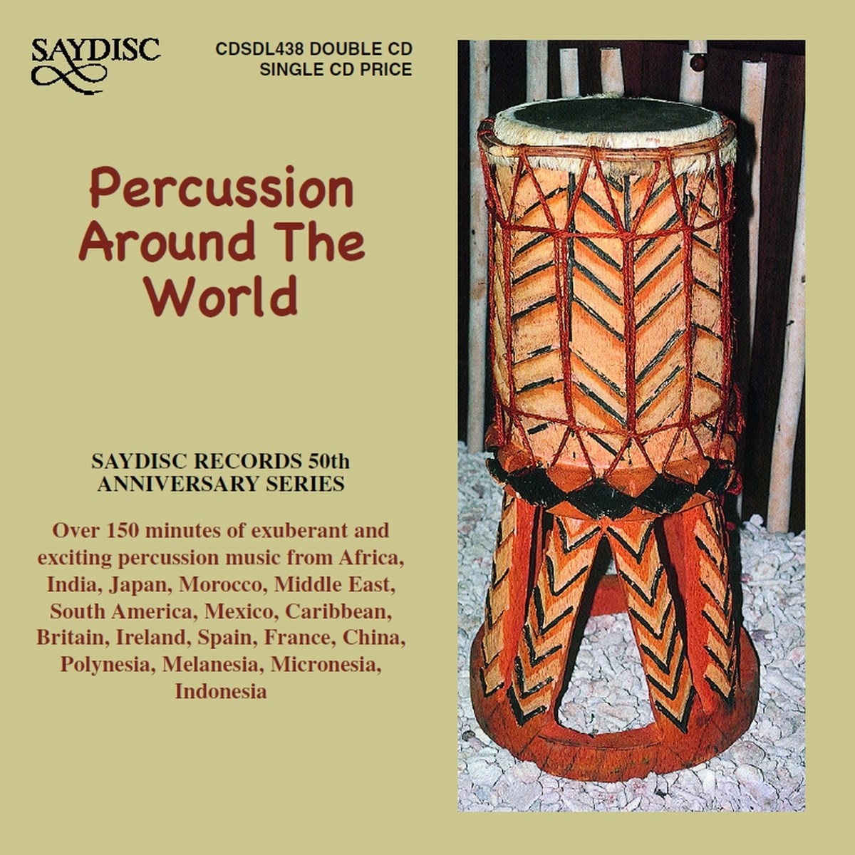 Afbeelding van Various Artists - Percussion Around The World