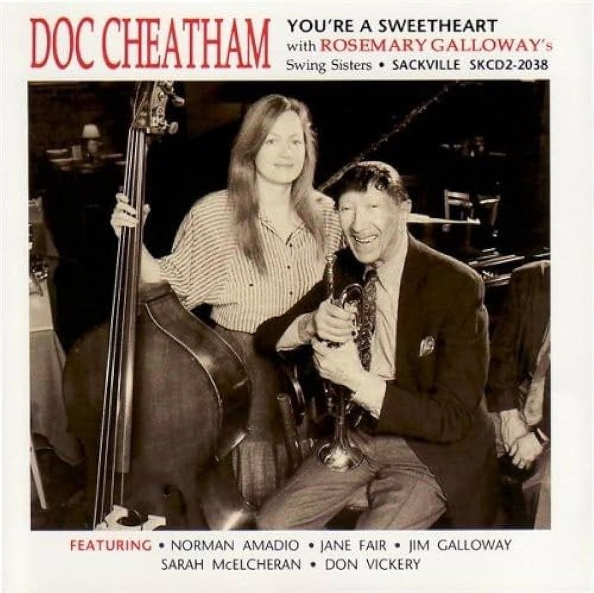 Doc Cheatham With Rosemary Galloway - You're A Sweetheart