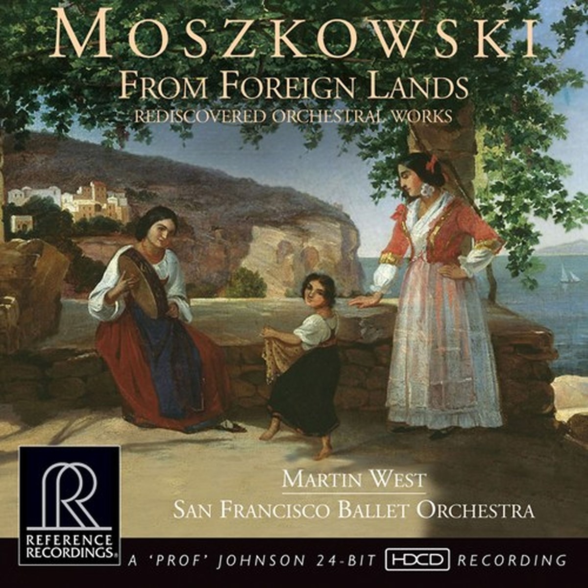 Afbeelding van San Francisco Ballet Orchestra, Martin West - Moszkowski: From Foreign Lands. Red