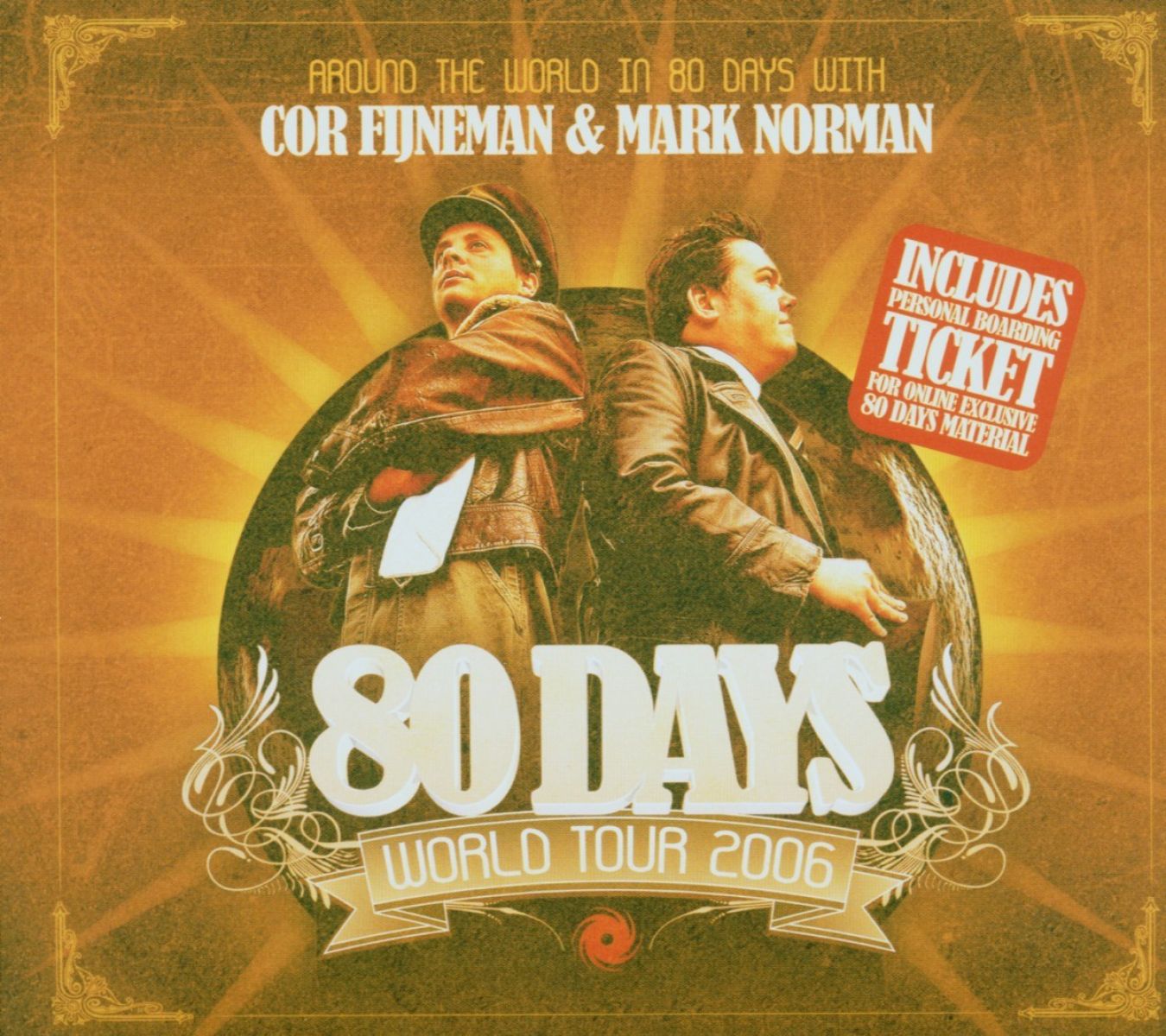 Afbeelding van Cor Fijneman & Mark Norman - Around The World In 80 Days With