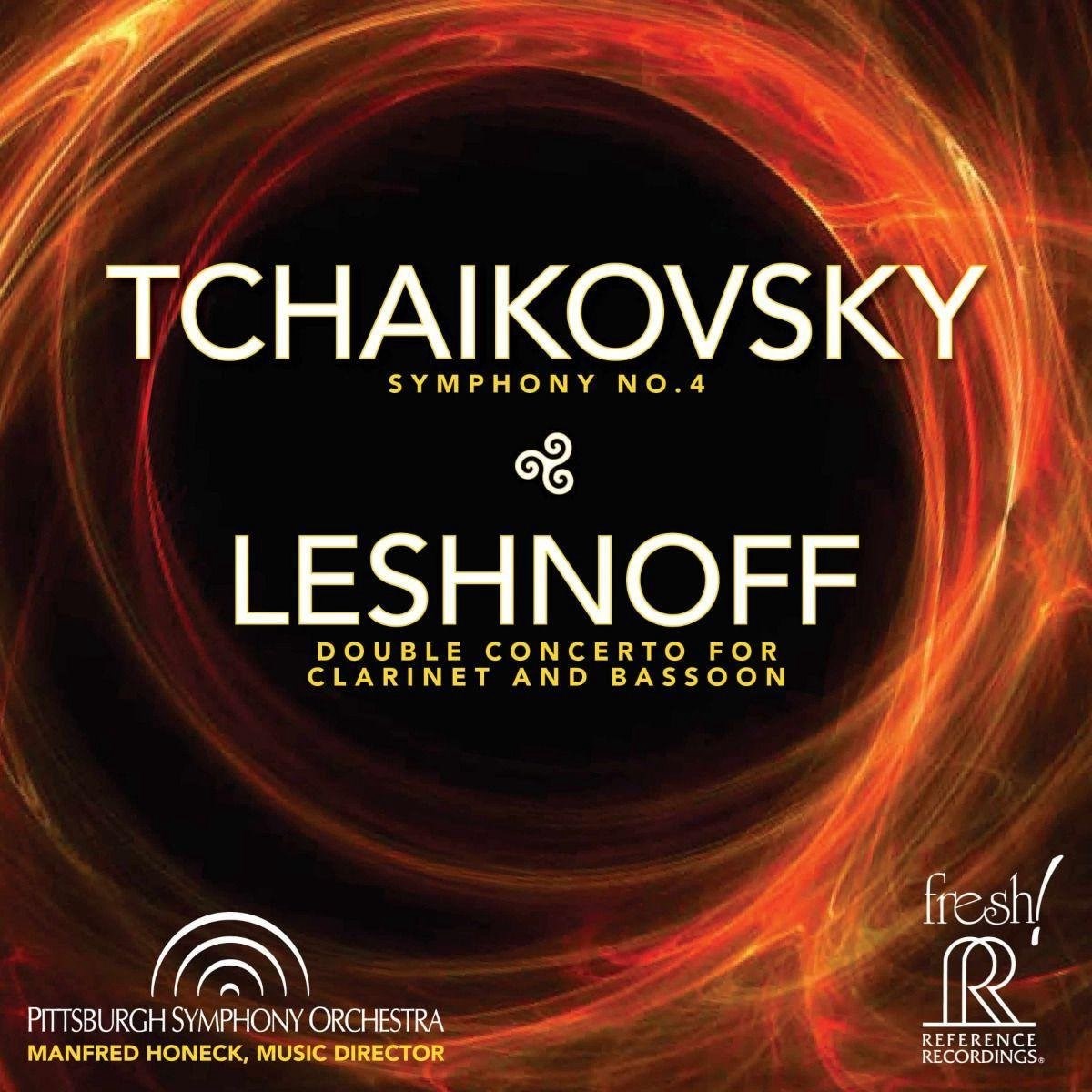 Afbeelding van Pittsburgh Symphony Orchestra, Manfred Honeck - Tchaikovsky: Symphony No. 4 - Leshnoff: Double Concerto