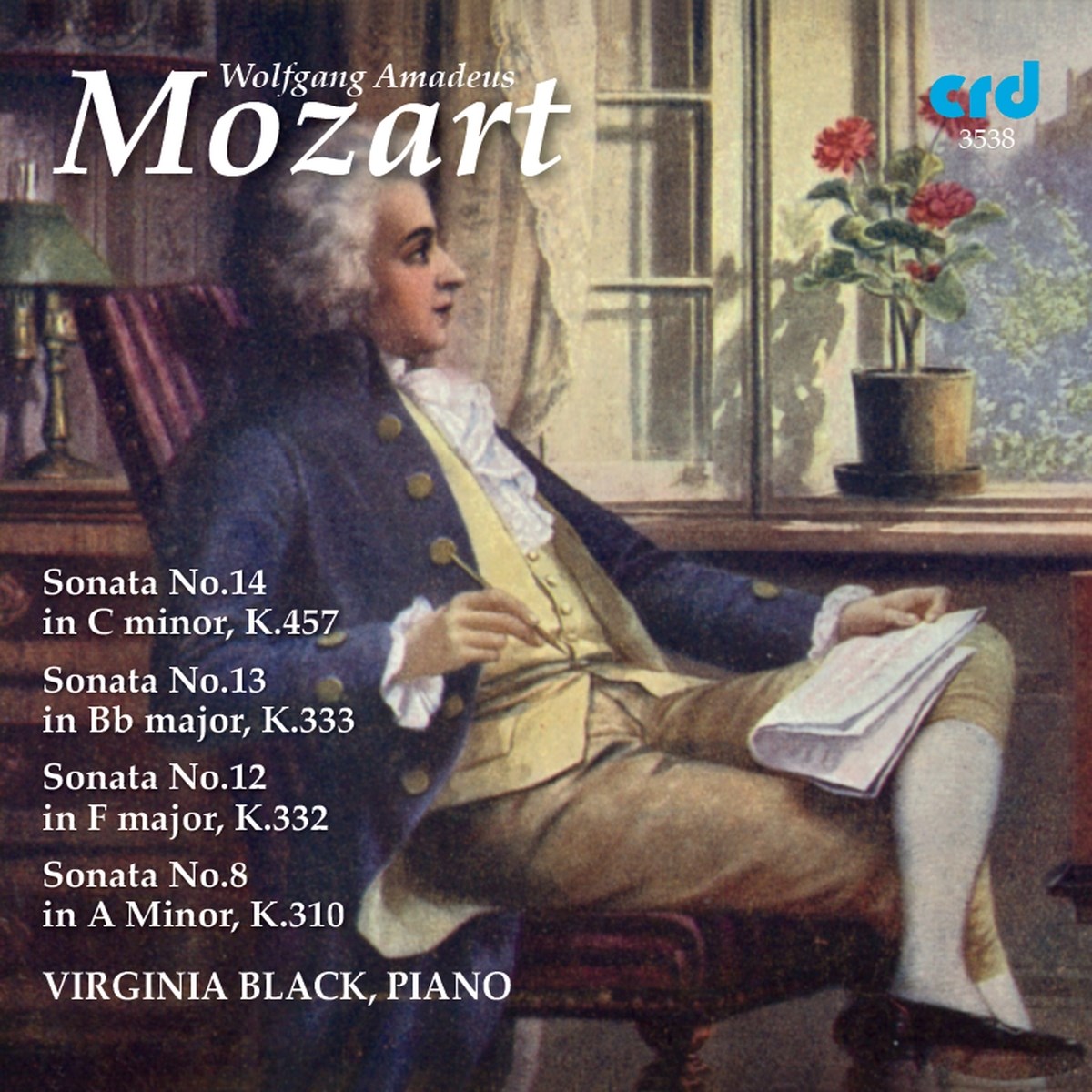 Virginia Black - Mozart: Sonatas No. 14. No. 13, No. 12 & No. 8