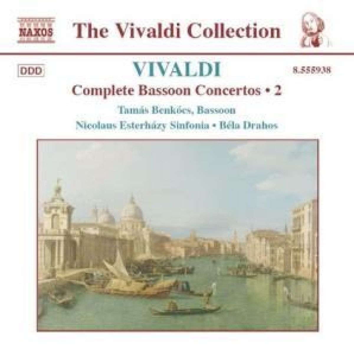 Afbeelding van Tamas Benkocs - Vivaldi: Bassoon Concertos 2