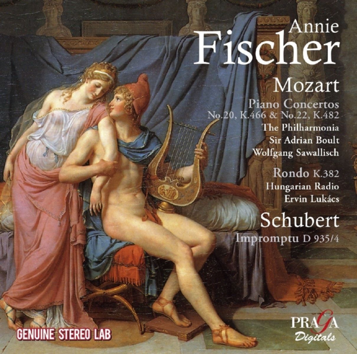 Afbeelding van Annie Fischer - Piano Concertos No.20 & 22