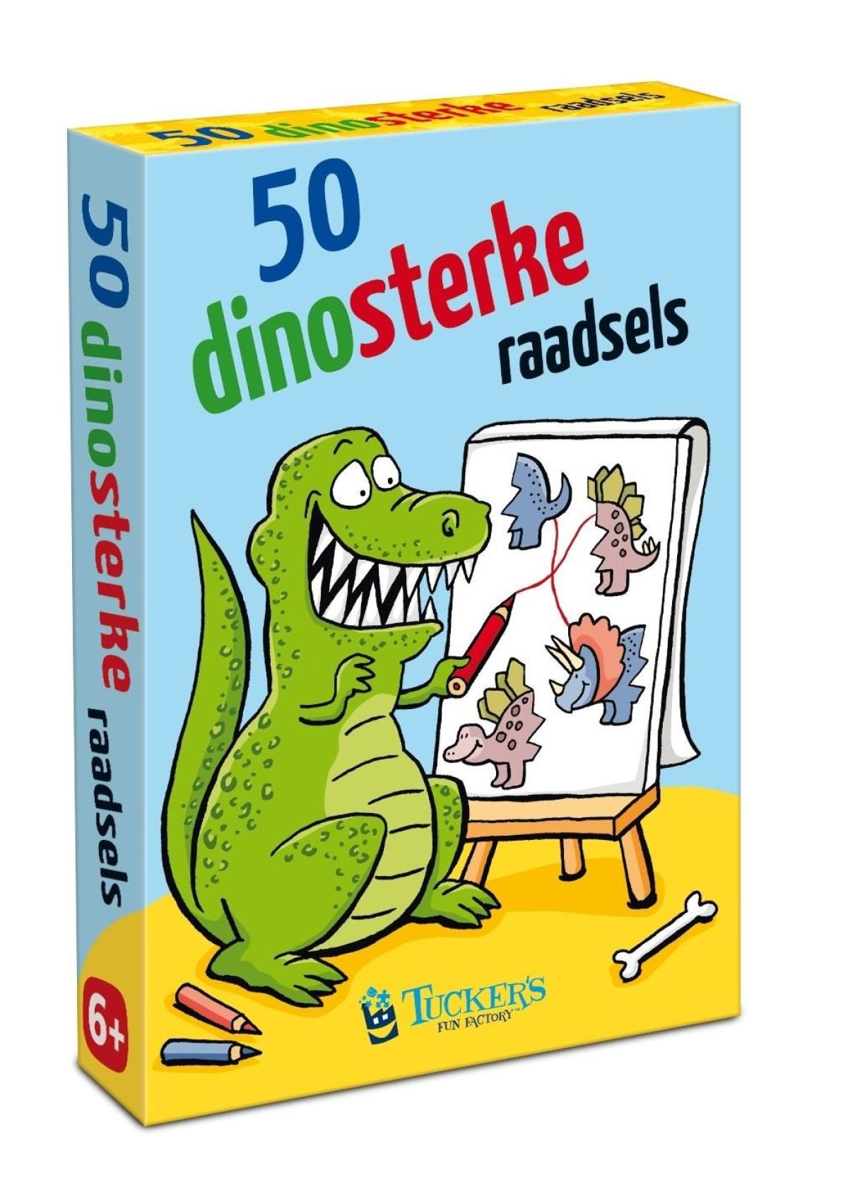 Afbeelding van 50 dinosterke raadsels