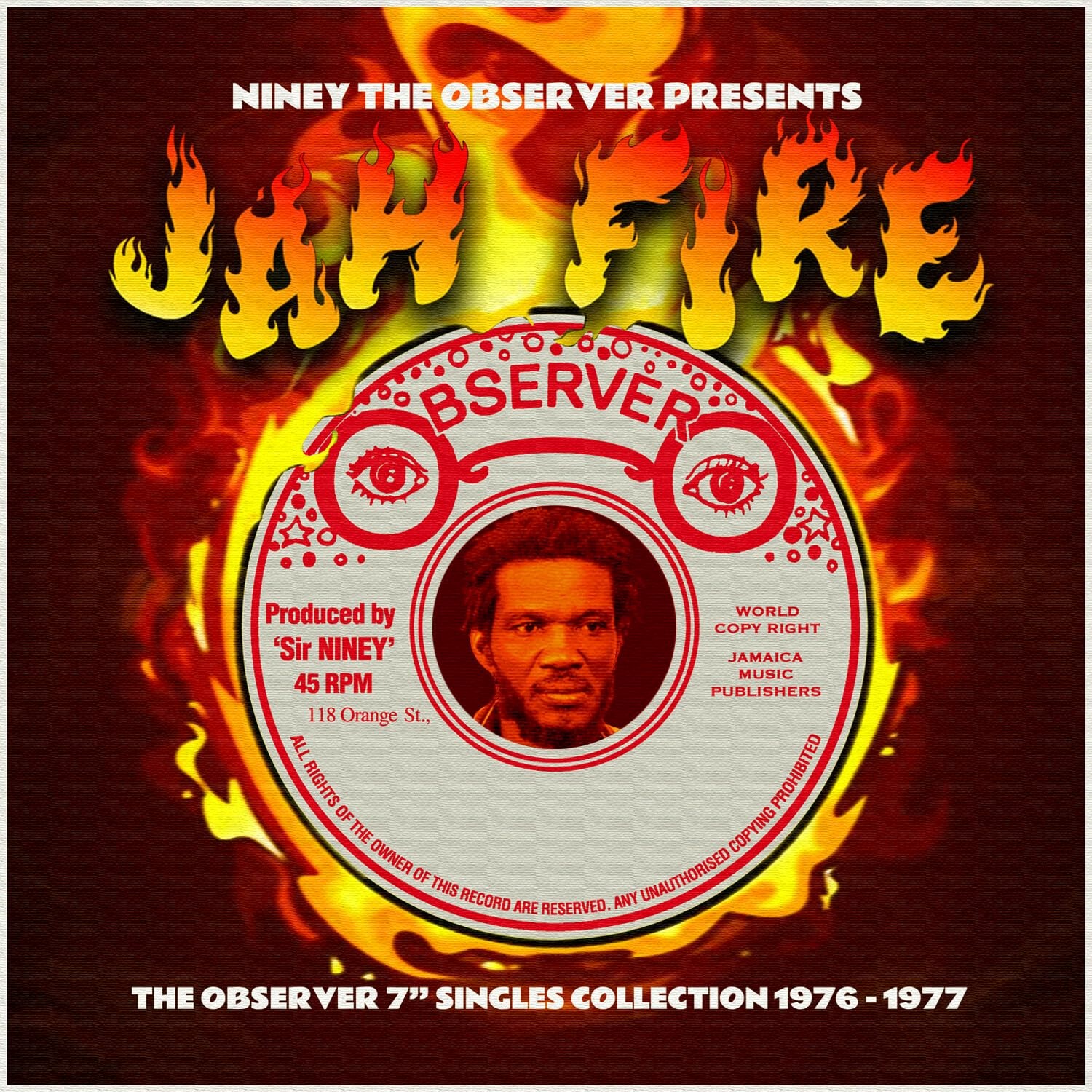 Afbeelding van Various Artists - Niney The Observer Presents Jah Fire