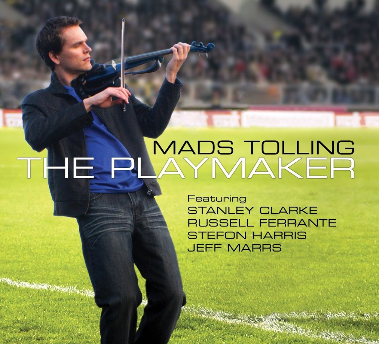 Afbeelding van Mads Tolling Featuring Stanley Clarke, Russell Ferrante, Stefon Harris, Jeff Marrs - The Playmaker