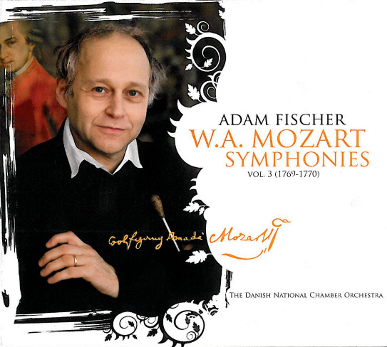 Afbeelding van Danish National Chamber Orchestra, Adam Fischer - Mozart: Symphonies Vol. 3