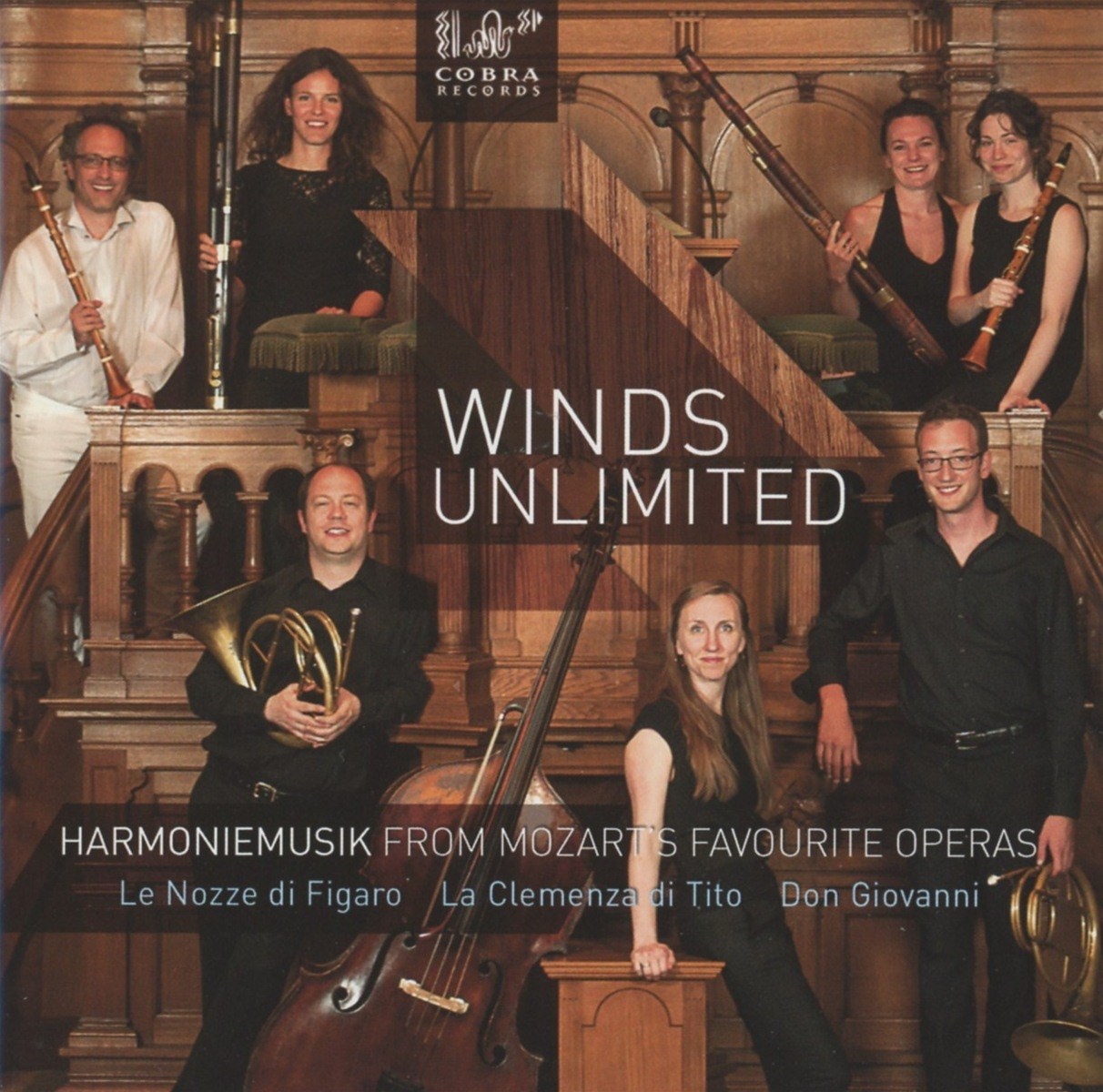 Afbeelding van Winds Unlimited - Harmoniemusik From Mozart's Favouri