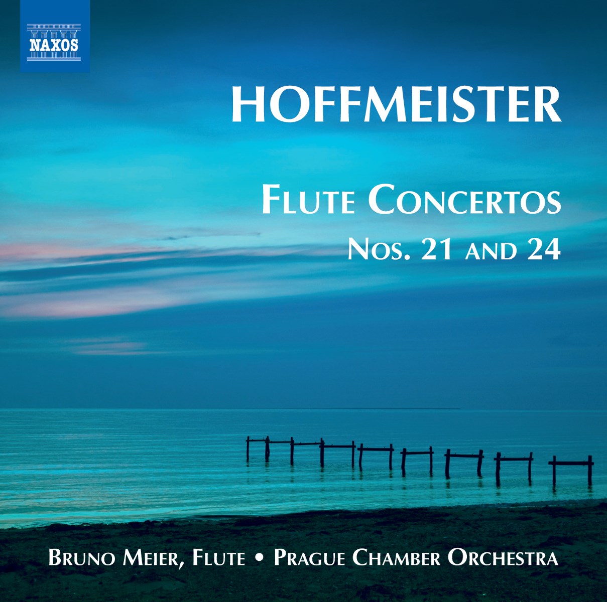 Afbeelding van Bruno Meier, Prague Chamber Orchestra - Hoffmeister: Flute Concertos Nos. 21 & 24