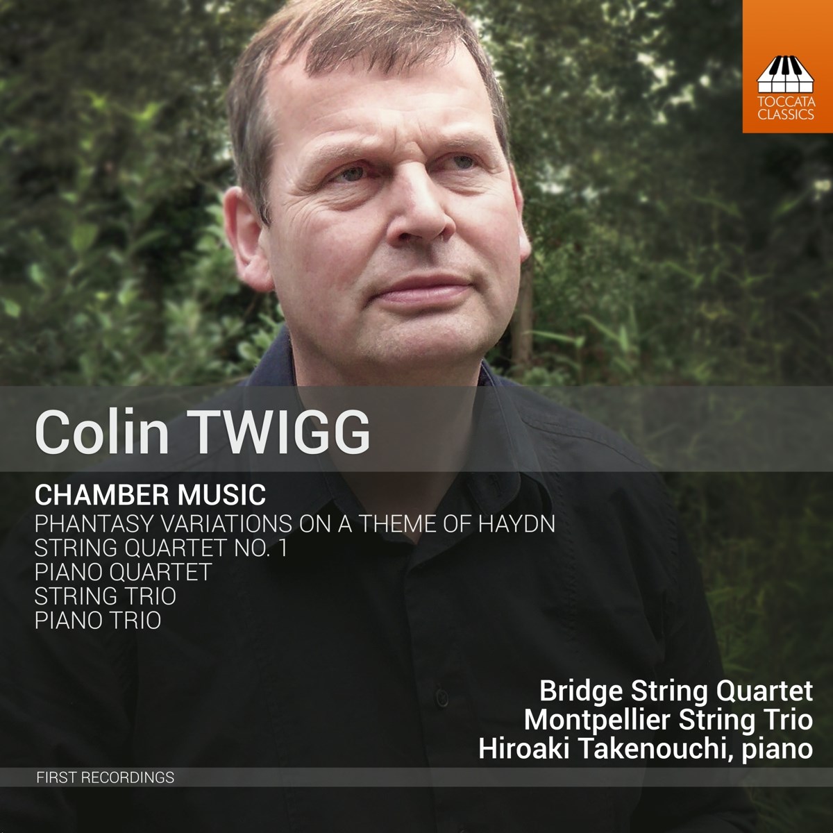 Afbeelding van Bridge String Quartet, Hiroaki Takenouchi, Montpellier String Trio - Colin Twigg: Chamber Music