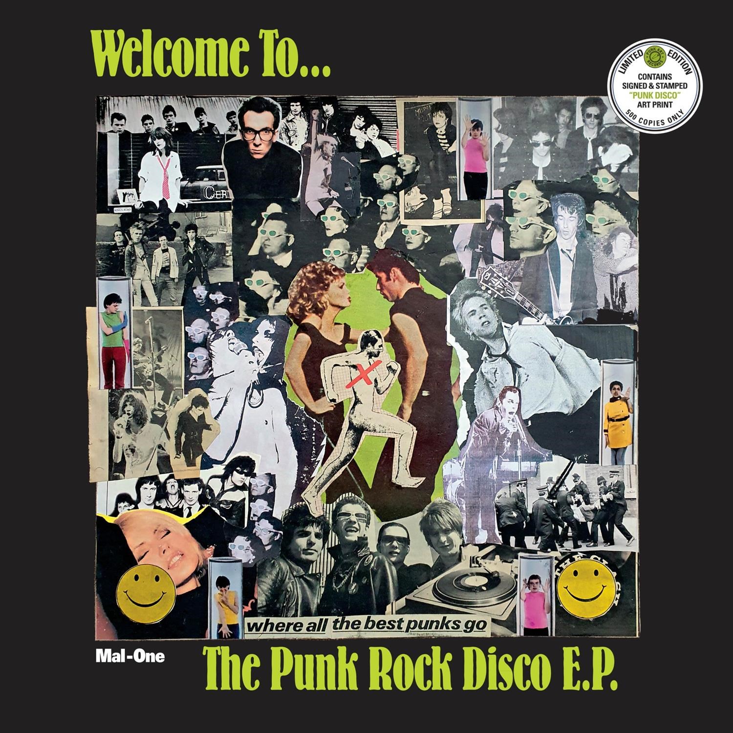 Afbeelding van Mal-One - Welcome To... The Punk Rock Disco E.P.