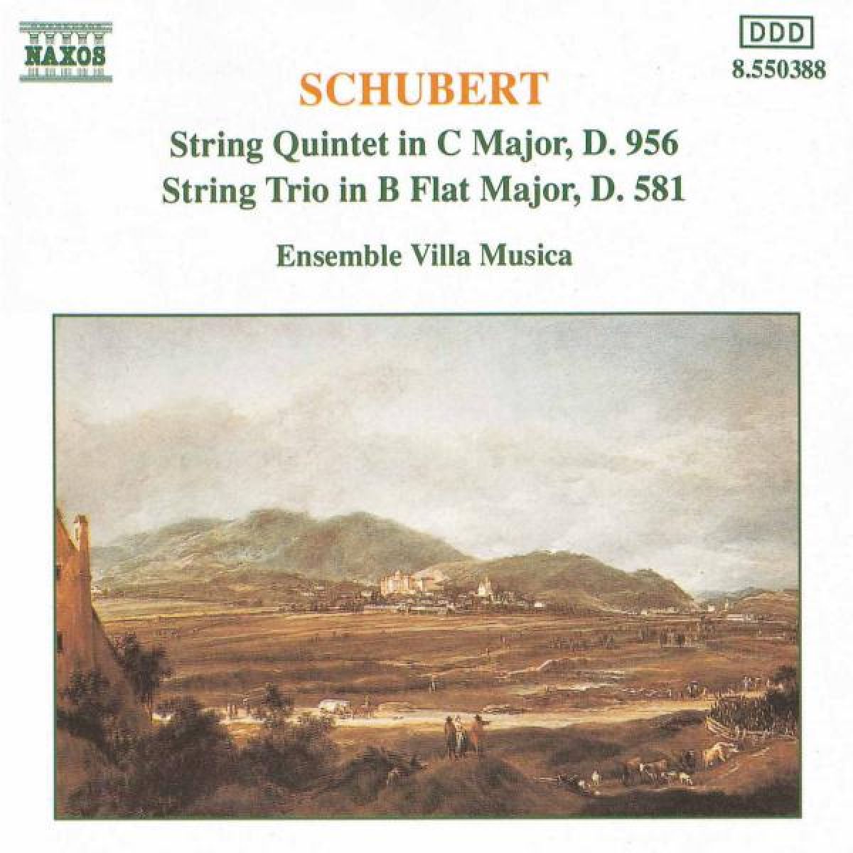 Afbeelding van Ensemble Villa Musica - Schubert: String Quintet | String Trio